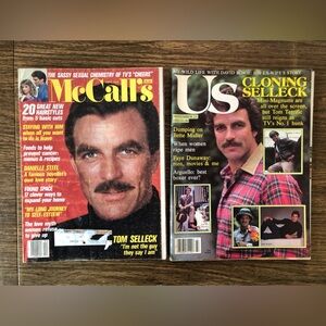 Tom Selleck Magazine Covers